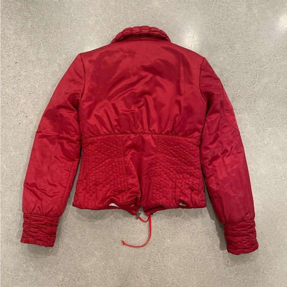 Red Versace sport ski jacket. - Picture 2 of 8